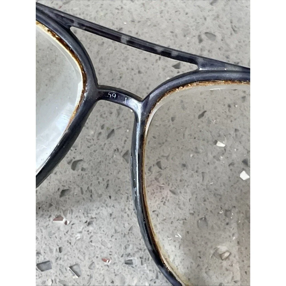 Marchon Eyeglasses Frames ONLY Mod-CFG-18 Col 35 Tortoise Aviator 59-13-140